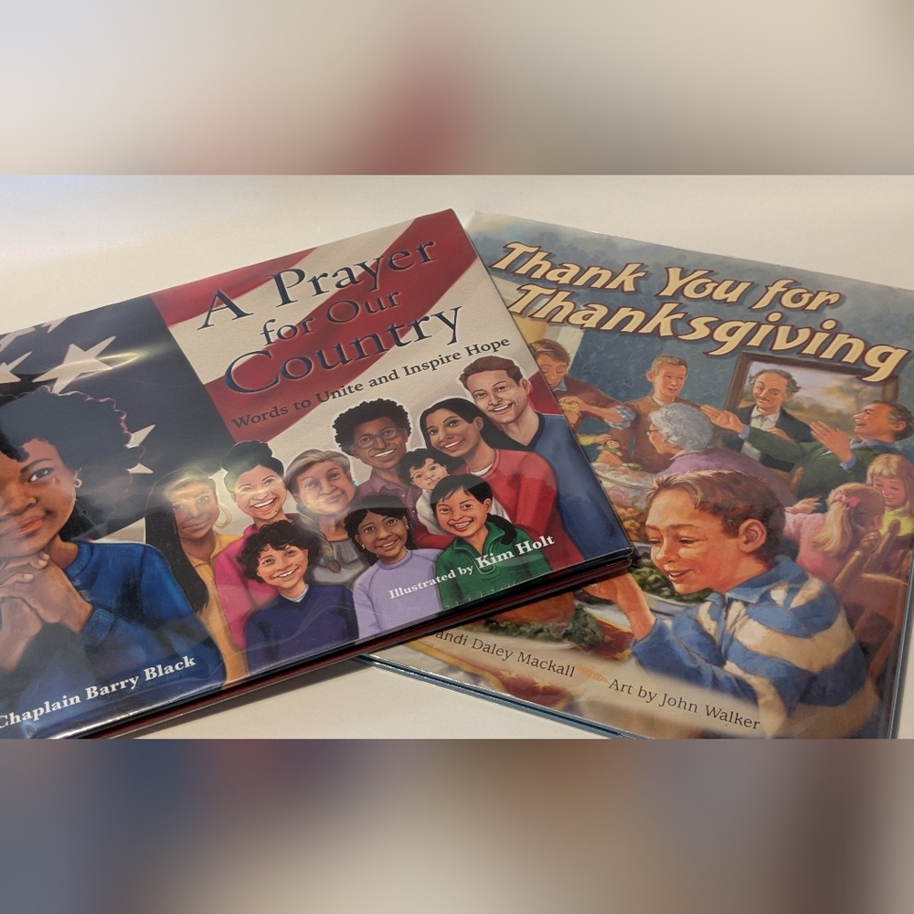 Children's Hardcover Book Set - Prayer and Thanksgiving